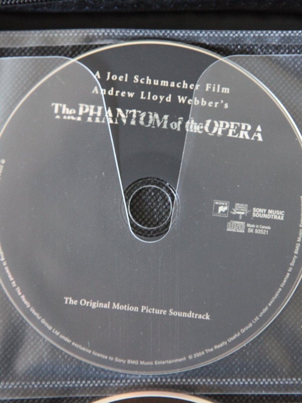 Phantom of the Opera OST CD